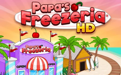 Papa's Freezeria HD screenshot 1