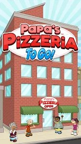 Papa's Pizzeria To Go! screenshot 1