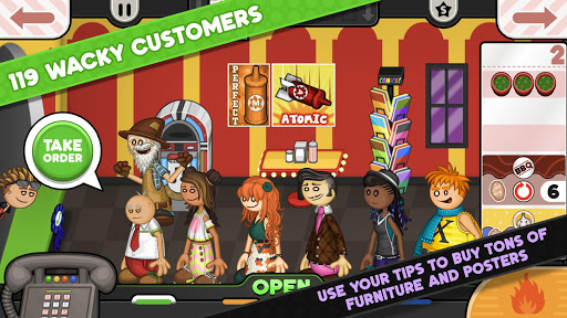 Papa's Wingeria To Go! screenshot 2