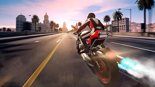 Traffic Bike Driving Simulator screenshot 1