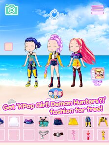 K-Pop Girls Fashion Dress Up screenshot 1