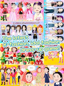 K-Pop Girls Fashion Dress Up screenshot 3