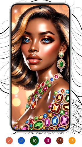 Black Color : Color By Number screenshot 4