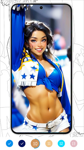 Black Color : Color By Number screenshot 5