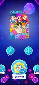 Kpop Demon Hunter ColoringBook screenshot 1