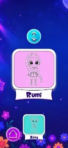 Kpop Demon Hunter ColoringBook screenshot 5