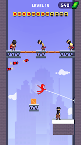 Web Master: Stickman Superhero screenshot 4