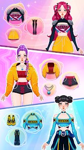Kpop Idol Doll: Dress Up Diary screenshot 2