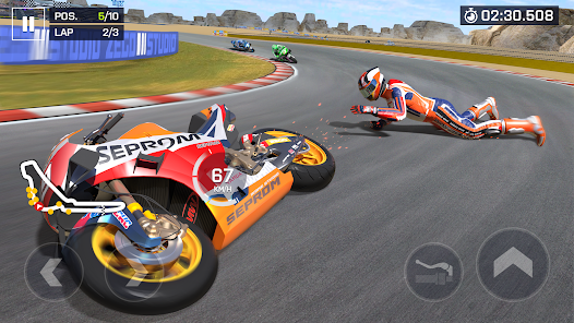 Moto Rider, Bike Racing Game screenshot 1