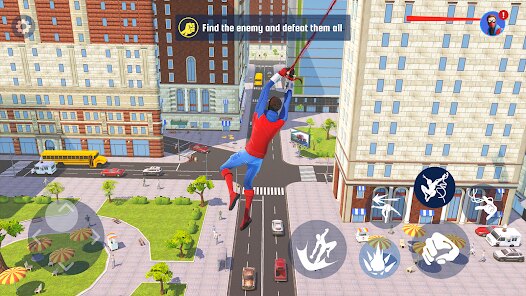 Spider Fighting: Hero Game screenshot 1