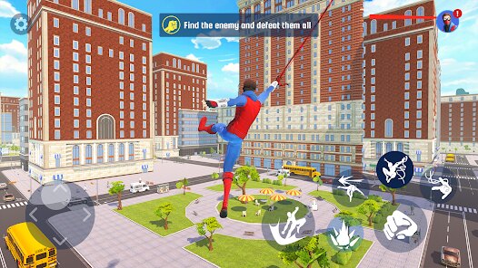 Spider Fighting: Hero Game screenshot 2