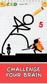 Draw 2 Save: Stickman Puzzle screenshot 5