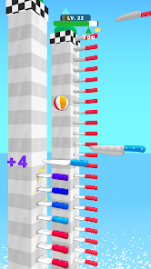 Ball Up: Knife Racing screenshot 3