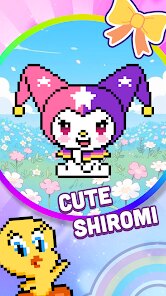 Pixel Number Cute Coloring screenshot 4