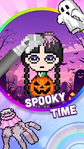 Pixel Number Cute Coloring screenshot 5