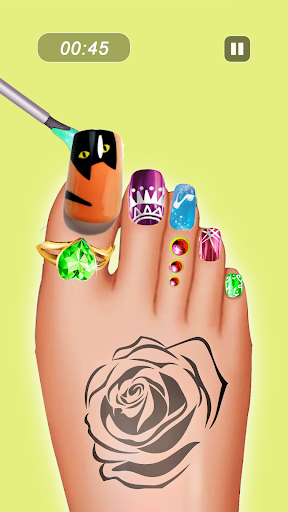 ASMR Foot Care:Makeup Salon screenshot 4