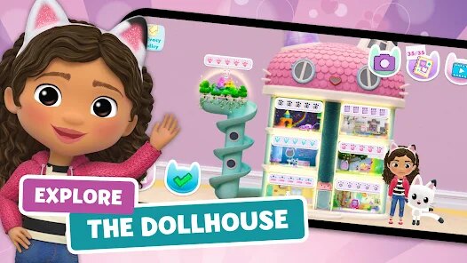 Gabbys Dollhouse: Games & Cats screenshot 3