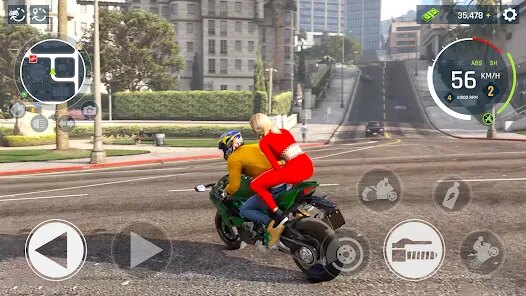 Real Moto Driving Racing World screenshot 6