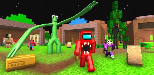 Rainbow Craftsman Survivor 3D screenshot 2