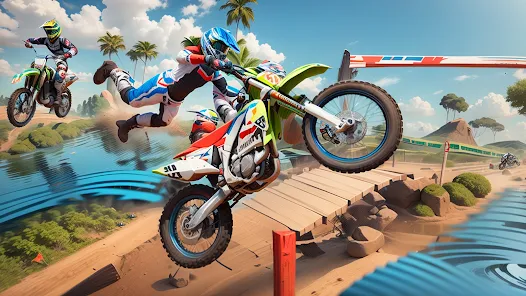 Motocross Bike Racing Game screenshot 2