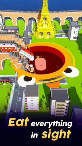 Hole.io screenshot 2