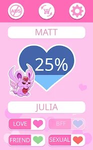 LOVE TEST - match calculator screenshot 6